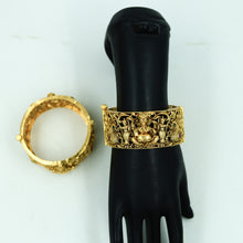 Antique Gold Finish Bangles/Kada 12066-28