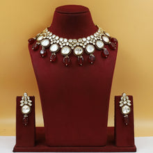 Round Neck Kundan Necklace Set 6365-28