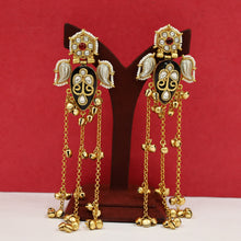 Danglers Kashmiri Kundan Earring 19593-31