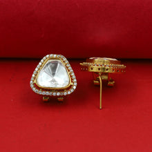 Sabyasachi Inspired Moissanite Tops/Studs Kundan Earring 16625-87