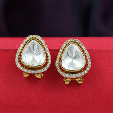Sabyasachi Inspired Moissanite Tops/Studs Kundan Earring 16624-87