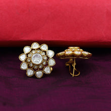 Sabyasachi Inspired Moissanite Tops/Studs Kundan Earring 16630-87
