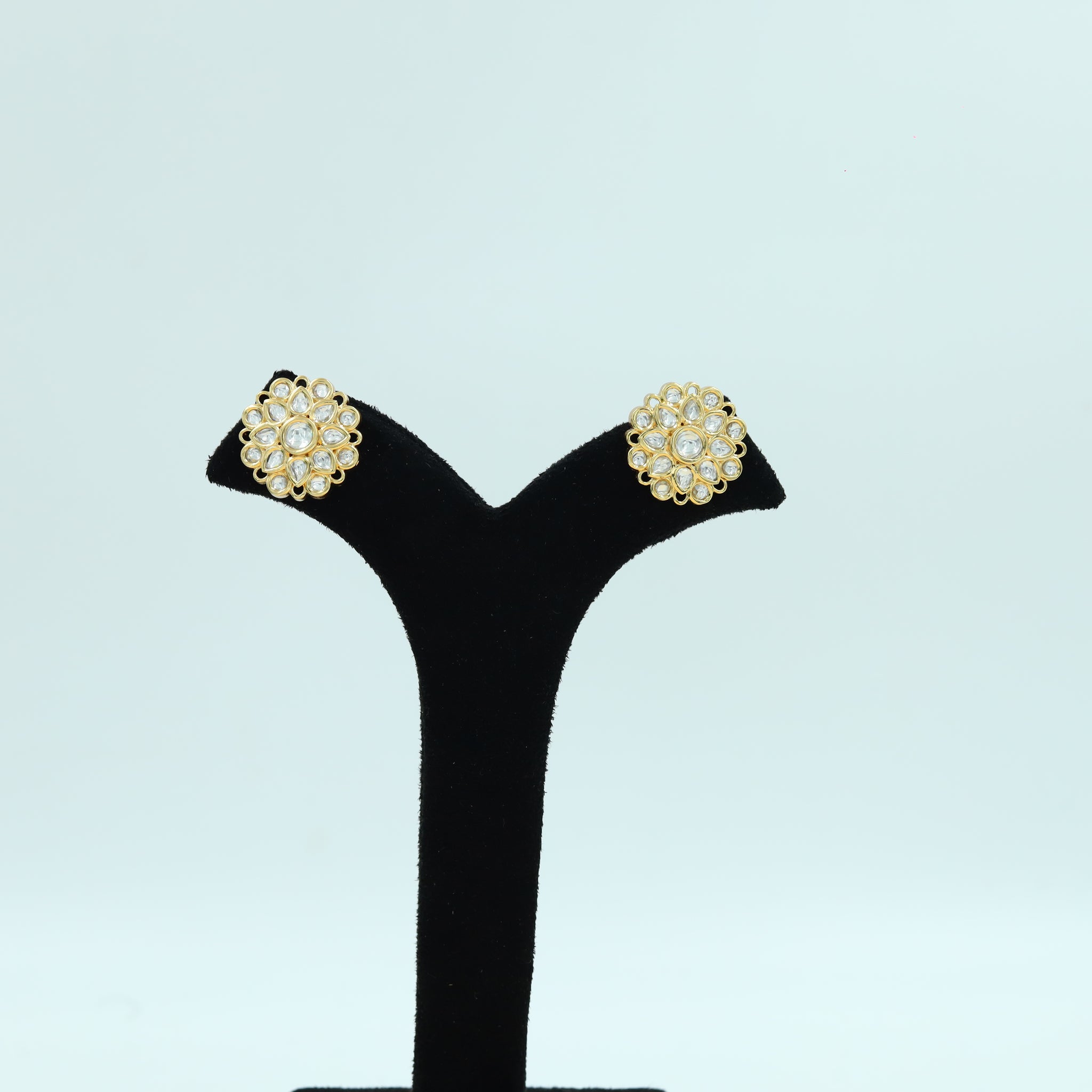 Tops/Studs Kundan Earring 12303-28