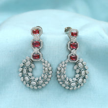 Choker Zircon/AD Necklace Set 10559-28