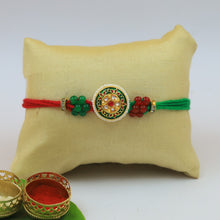 Kundan Meenakari Men's Rakhi Hand Made In India 20016-100