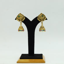 Designer Antique Gold Plated Pendant Set 15520-06