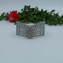 Silver Zircon/AD Bracelet 9171-3669