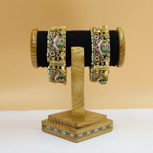 Antique Gold Bangles/Kada 19890-28