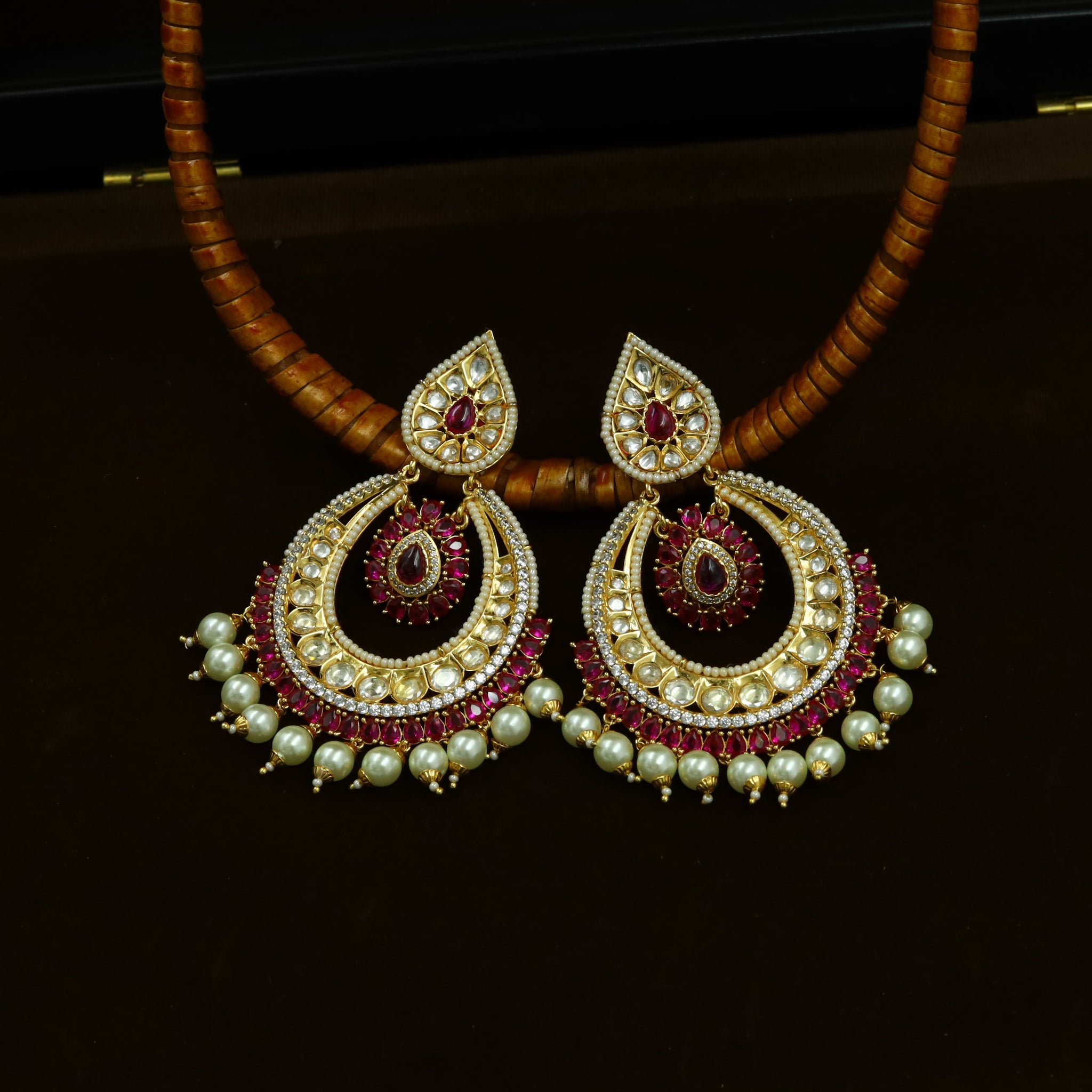 Kundan Chandbali 12176-8470