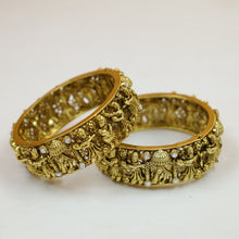 Antique Gold Bangles/Kada 19889-28