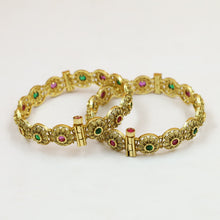 Antique Gold Bangles/Kada 19893-28
