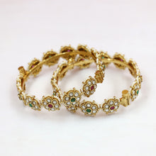 Antique Gold Bangles/Kada 19896-28