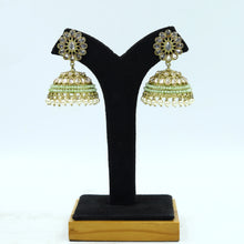 Mint Green Antique Earrings
