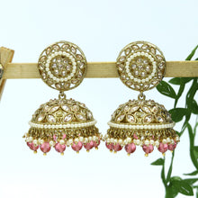 Red Gold Look Earring 10066-5479