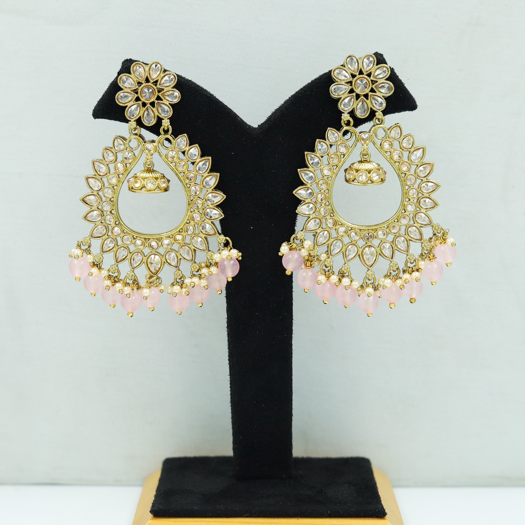 Pink Antique Earrings