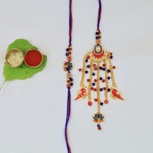 Meenakari Rakhi Lumba Set Hand Made In India 20052-100