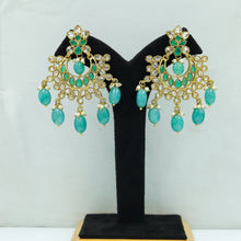 Green Antique Chandbali