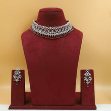 Choker Zircon/AD Necklace Set 4157-69