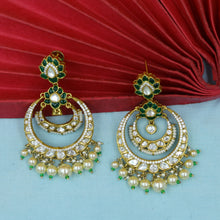 Chandbali Kundan Earring 19714-34