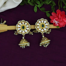 Pachhi Kundan Antique Gold  Jhumki Earring 5638-9703