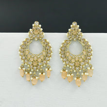 Peach Antique Earring