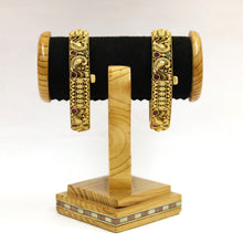 Antique Gold Bangles/Kada 19892-28