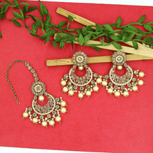 Chandbali Antique Earring 6914-28