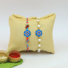 Evil Eye Rakhi Bracelet Set Rakhi Bracelet Set Hand Made In India 20092-100