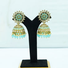 Firozi Antique Earrings 9595-4519