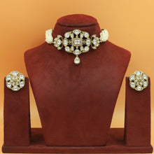 Sabya Inspired Multi Color Choker Kundan Necklace Set 20097-95