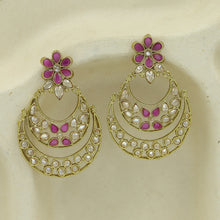 Ruby Antique Earrings