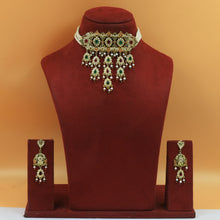 Choker Jadau Necklace Set 11525-65