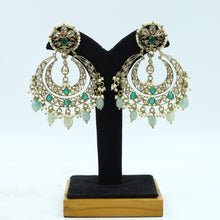 Green Antique Earrings 9586-4507