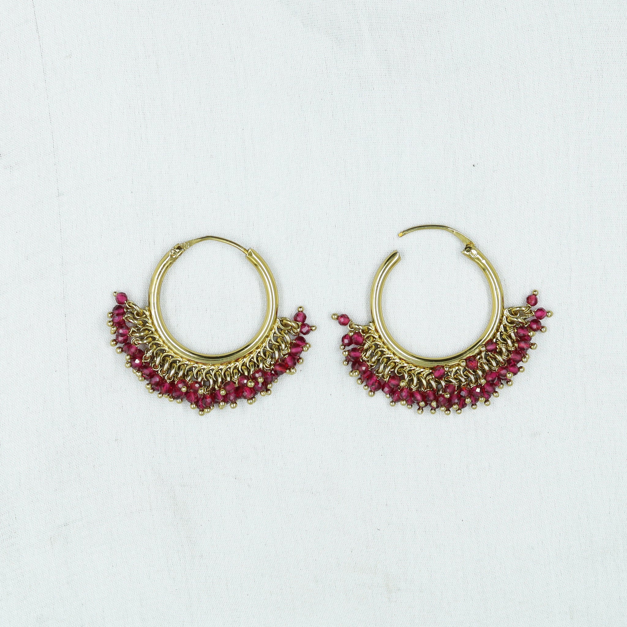Ruby Antique Earrings 7684-1316