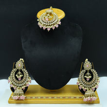Chandbali Antique Earring Tika Set 6900-28