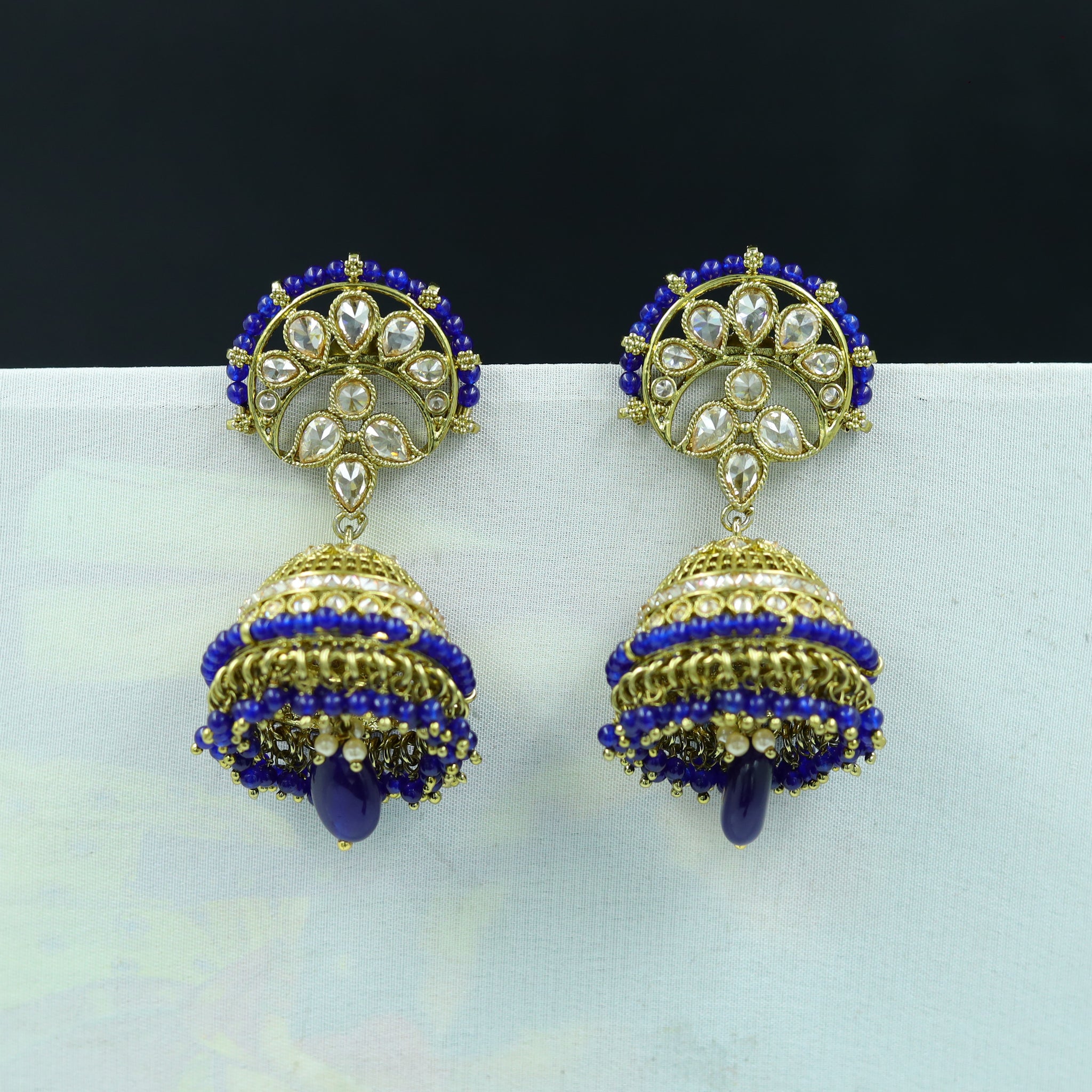 Blue Antique Earrings 7655-1255