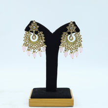 Pink Mehandi Polish Chandbali 2879-6944