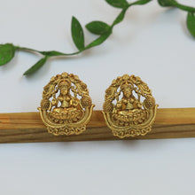 Antique Gold Plated Light Temple Pendant Set 10063-28