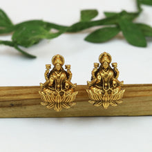 Antique Gold Plated Light Temple Pendant Set 10063-28