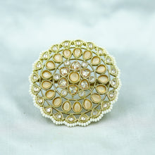 Antique Gold Finish Ring 4006-28