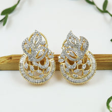 Gold Plated Zircon/AD Pendant Set 2539-6604