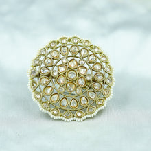 Antique Gold Finish Ring 4006-28