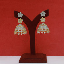 Jhumki Zircon/AD Earring 3360-08