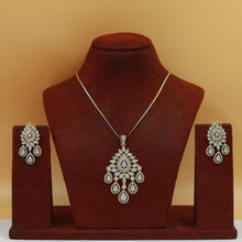 Stylish Zircon/AD Pendant Set 5588-69