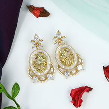 Rose Gold Zircon/AD Pendant Set 4948-9013