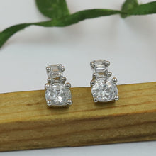 Silver Plated Zircon/AD Pendant Set 2504-65