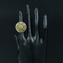 Antique Gold Finish Ring 4002-28