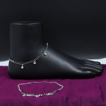 Pure 925 Hallmarked Silver Anklet 11735-22