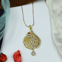 Zircon/AD Pendant Set 5456-100