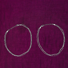 Pure 925 Hallmarked Silver Anklet 11734-22
